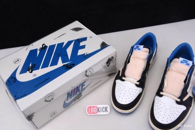 1st Kicks Shoes Low Air x Fragment Jordan Scott DM7866-140 1 Travis Retro x Design 0708